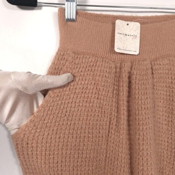 NWT Free People WOOL Blend C.O.Z.Y.‎ Waffle Knit Jogger Lounge Pants Size XS - Picture 12 of 15